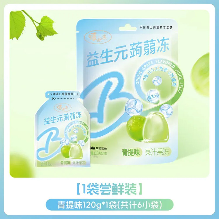 洽洽 益生元蒟蒻冻青提味120g*1袋 120 克