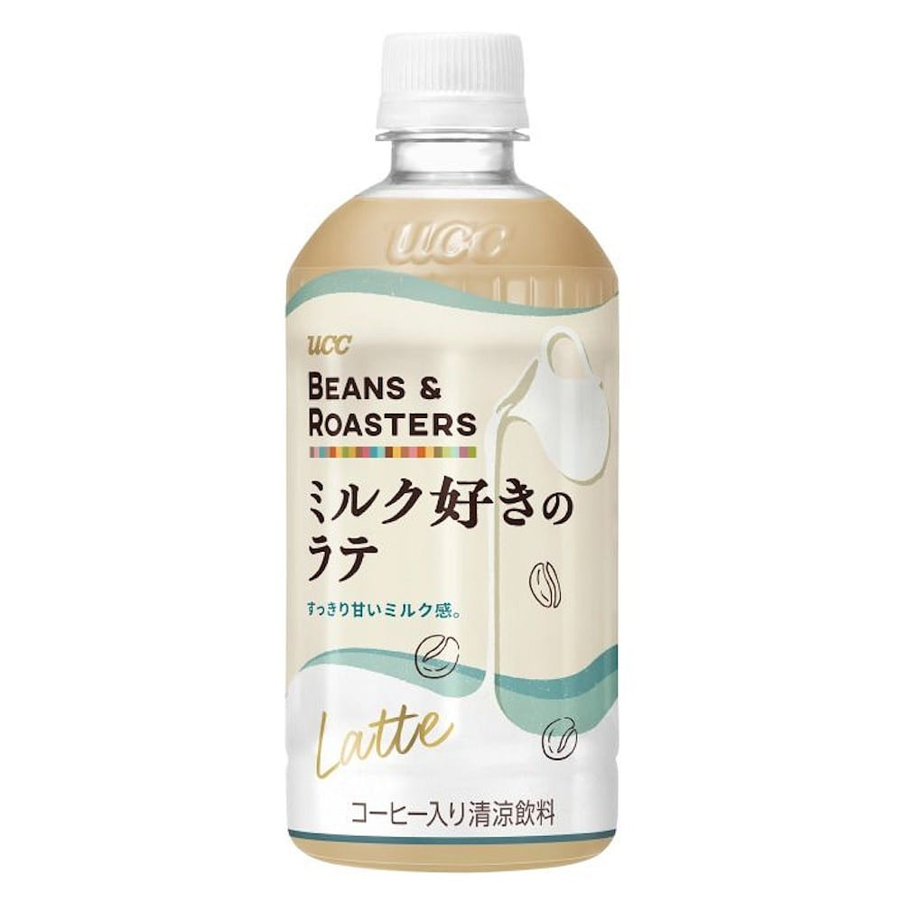 UCC BEANS & ROASTERS Milk Lover's Latte PET 450ml 1 bottle