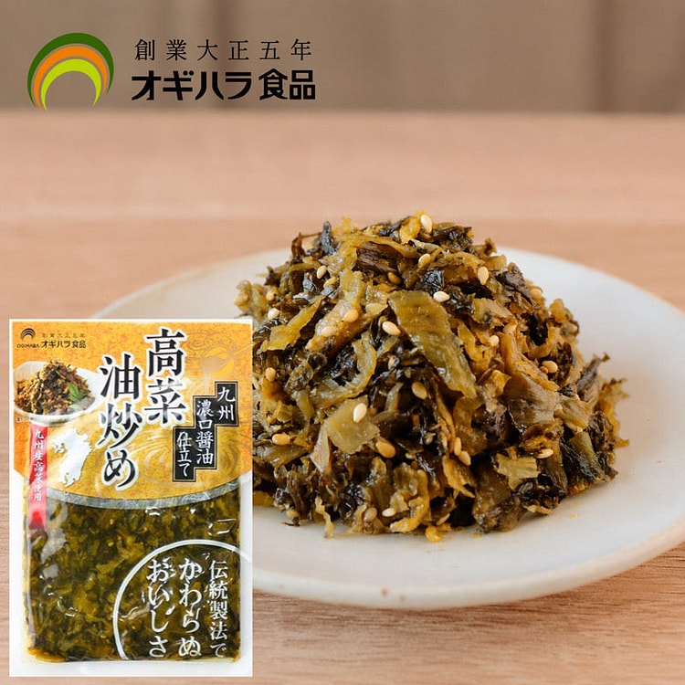 Ogihara Foods Sesame Oil Stir-Fried Takana 100g 1 each