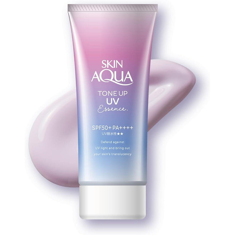 Skin Aqua UV Sunscreen -80g pink 1 each