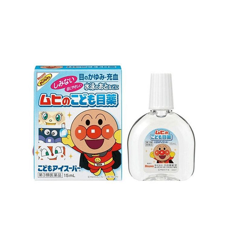 池田模范堂 面包超人 儿童洗眼液 15ml