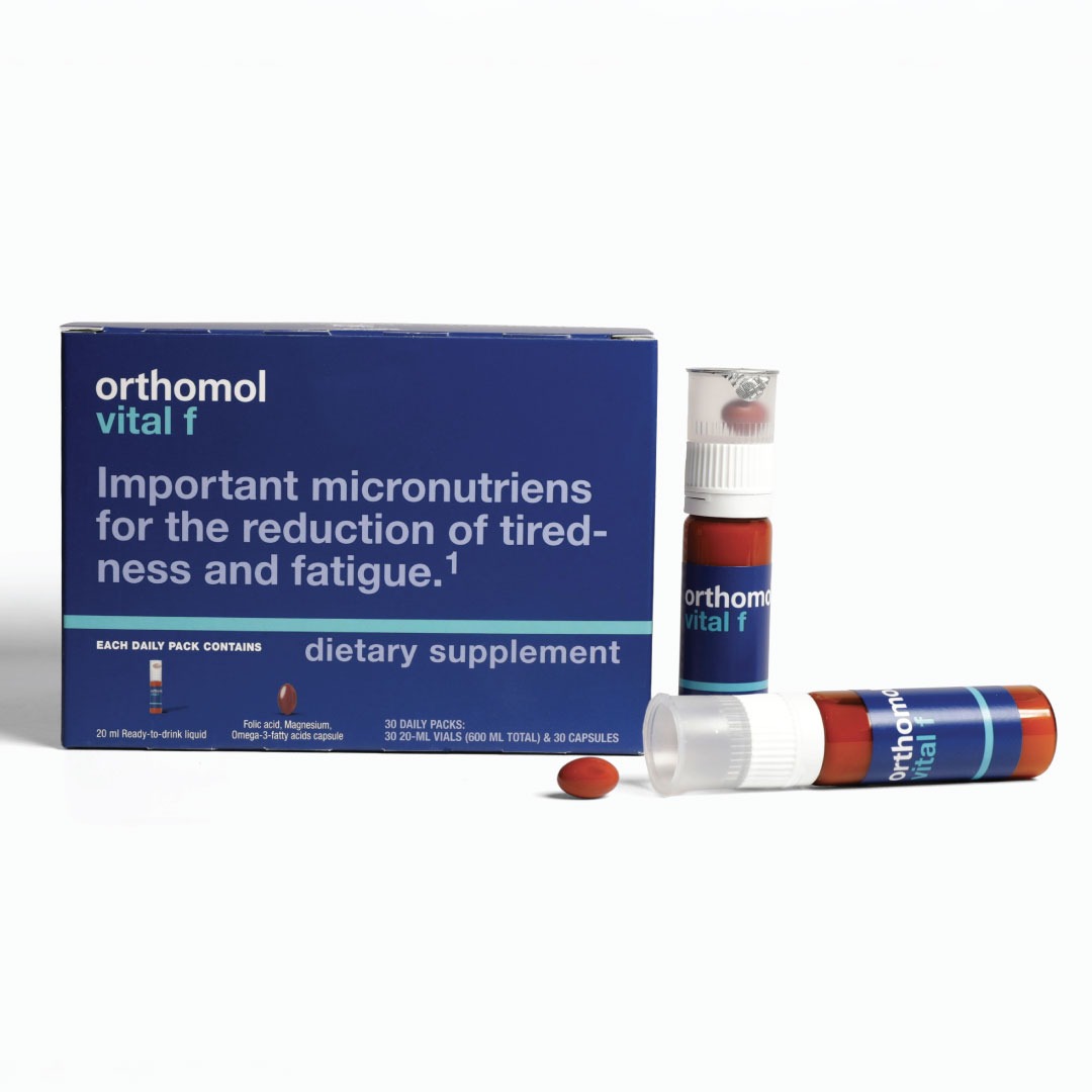 Orthomol Vital F Daily Energy & Vitality 30 bottle