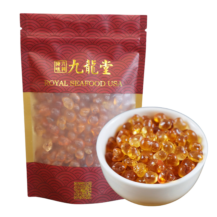 九龍堂优质天然圆桃胶 225g 桃胶炖奶 甜品
