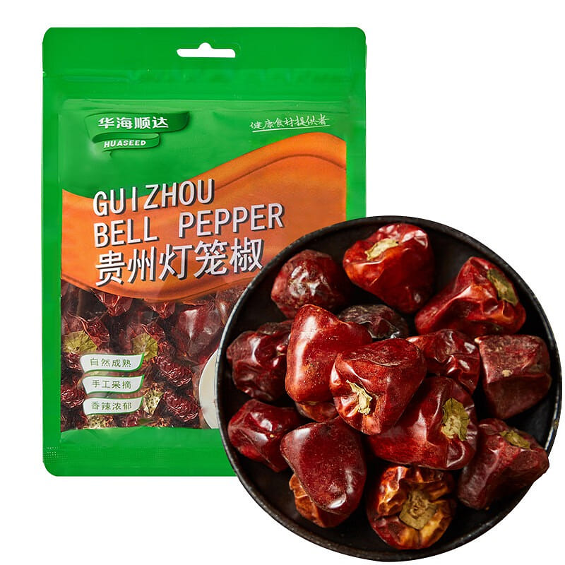 HUASEED Dried chilli Bell pepper 50g Guizhou Big Red bell pepper Dried 50 g