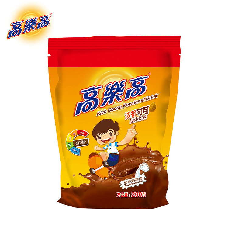 高乐高可可粉固体饮料200g/袋