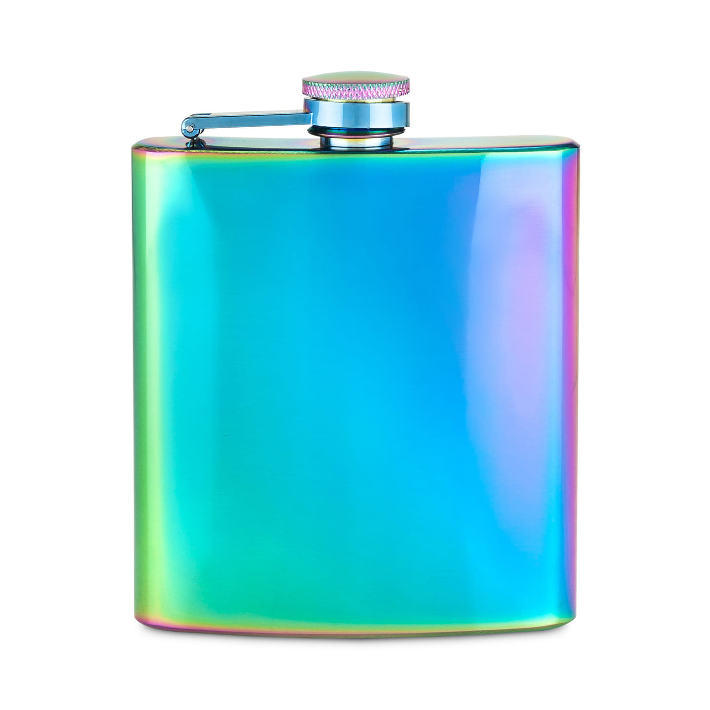 Mirage Iridescent Stainless Steel Flask by Blush® 1 each