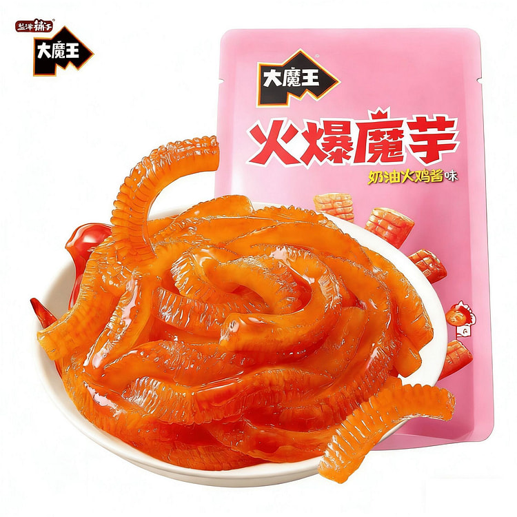 盐津铺子火爆魔芋奶油火鸡酱味魔芋爽网红解馋小零食 180 克