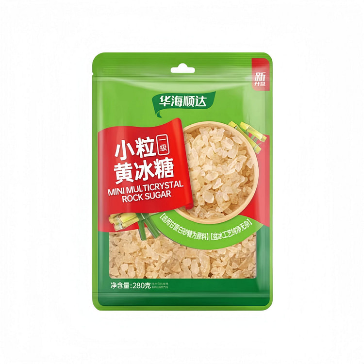 华海顺达 小粒黄冰糖老冰糖泡茶熬粥280g*1袋 280 克