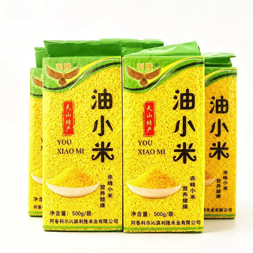 Vacuum Pack Chifeng Oil Millet 500g 500 g