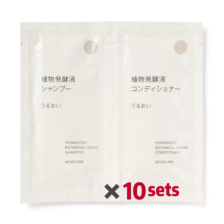MUJI Natural Origin Hair & Scalp Care Series10p 1 each