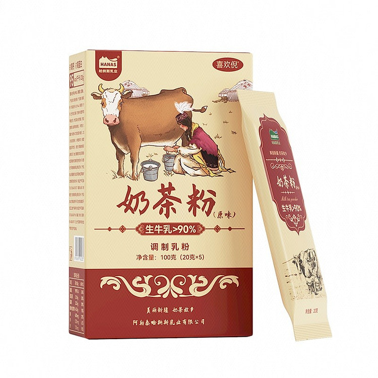 哈纳斯乳业 新疆原味奶茶粉（20g*5） 100 克