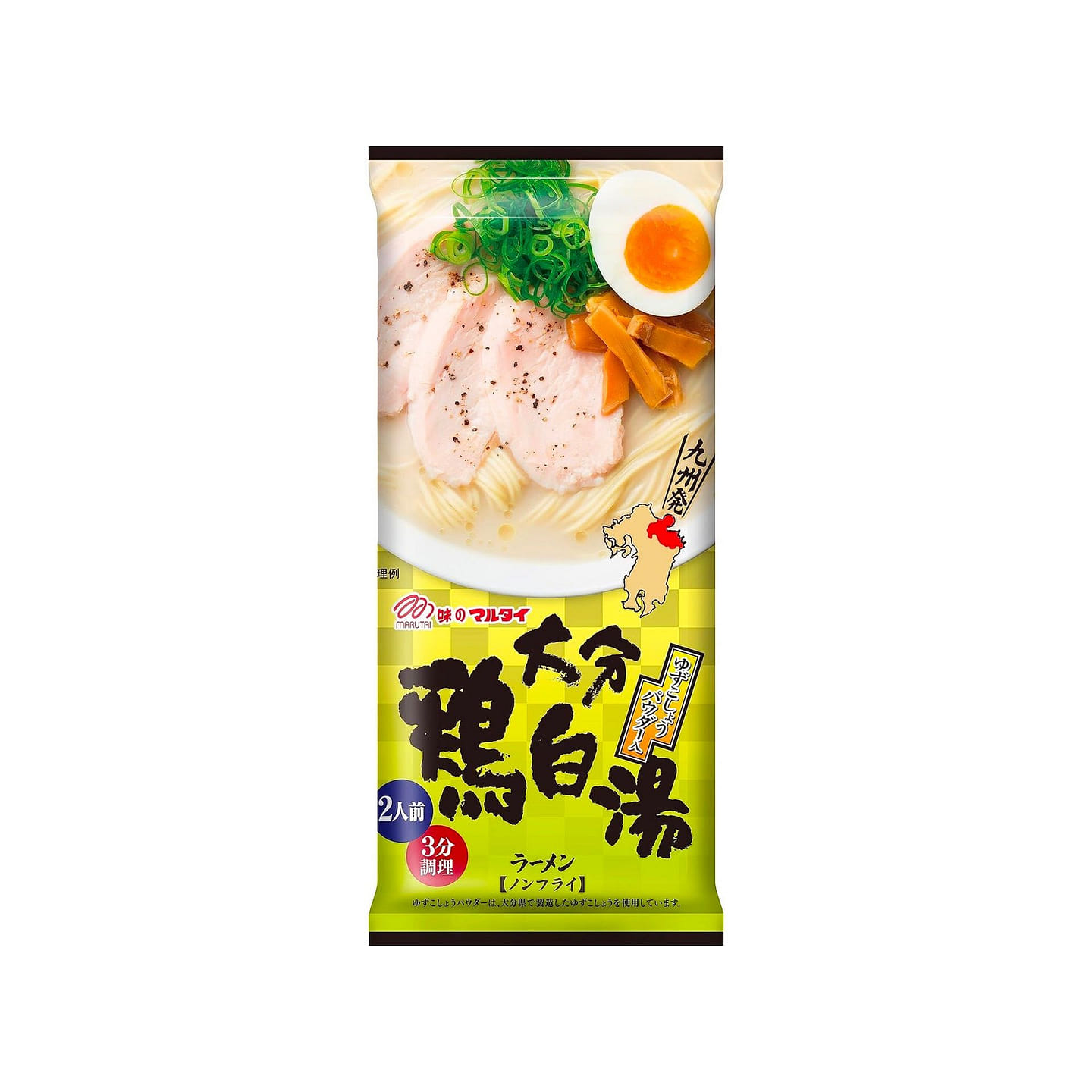 Ramen Noodles Marutai Chicken Broth Soup Oita 186g 1 each