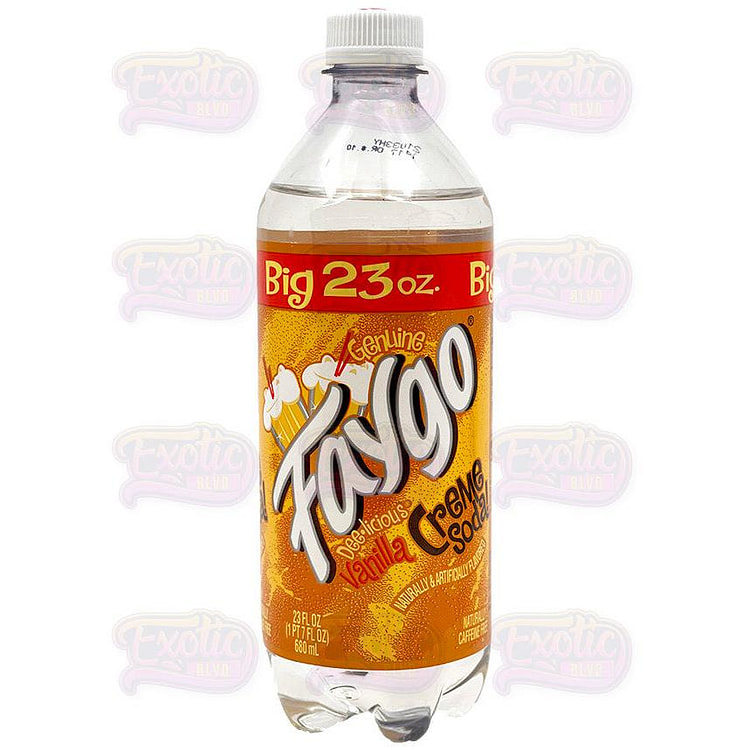 Faygo Cream Soda 23oz 1 each