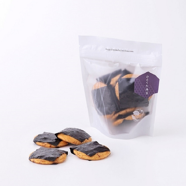 Fujimidou Seaweed Rice Crackers 40g 1 box
