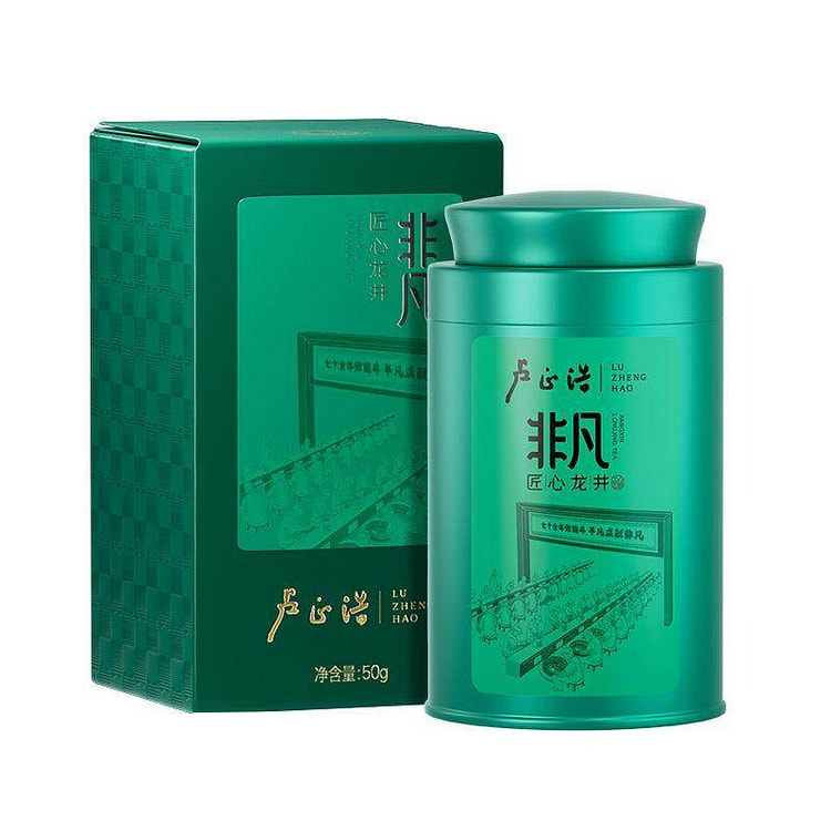 卢正浩明前特级龙井茶非凡匠心绿茶杭州龙井春茶 50 克