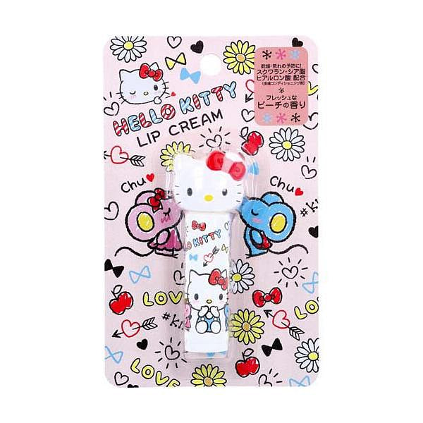 Hello Kitty Peach Scented Lip Balm 4g
