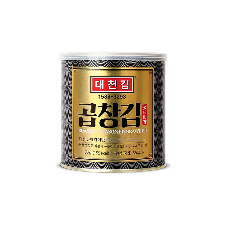 DEACHUN烤制调味海苔零食罐 1.05oz 1 份