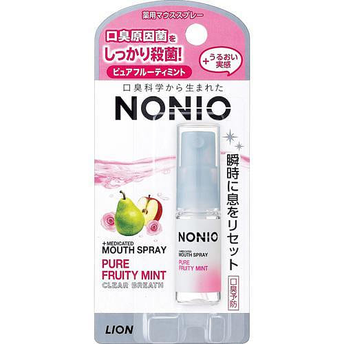 LION NONIO Mouth Spray Fruity Mint 5ml 1 each