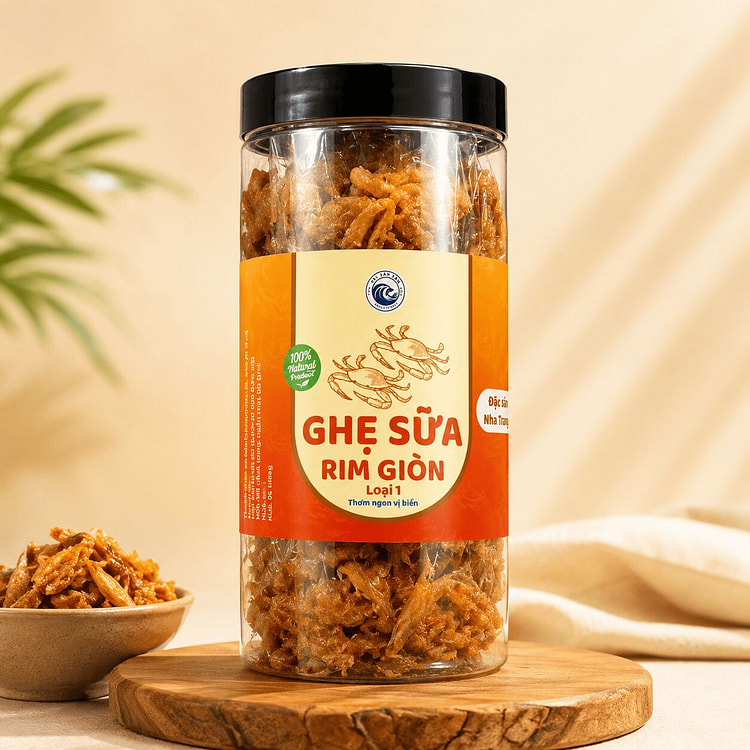 GHẸ SỮA RIM GIÒN - 300GR 300 g