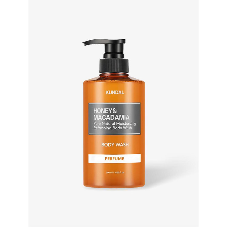 Honey&Macadamia Pure Body Wash 500ml Amber Vanilla 1 each