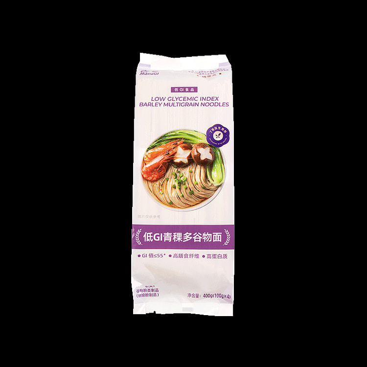 ManaGI 低升糖青稞谷物面挂面 400g*1袋