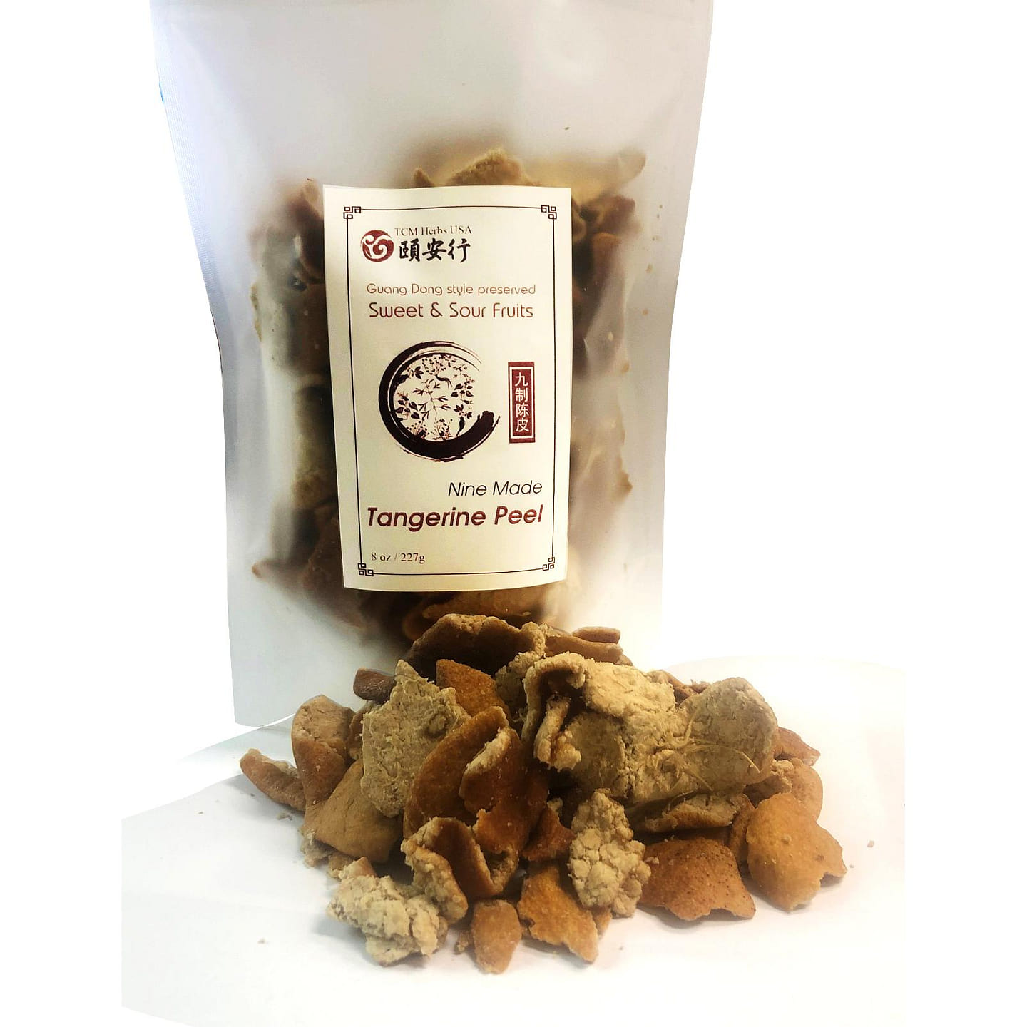 Preserved Dried Sweet Sour Tangerine Peel 9 Made 227 g
