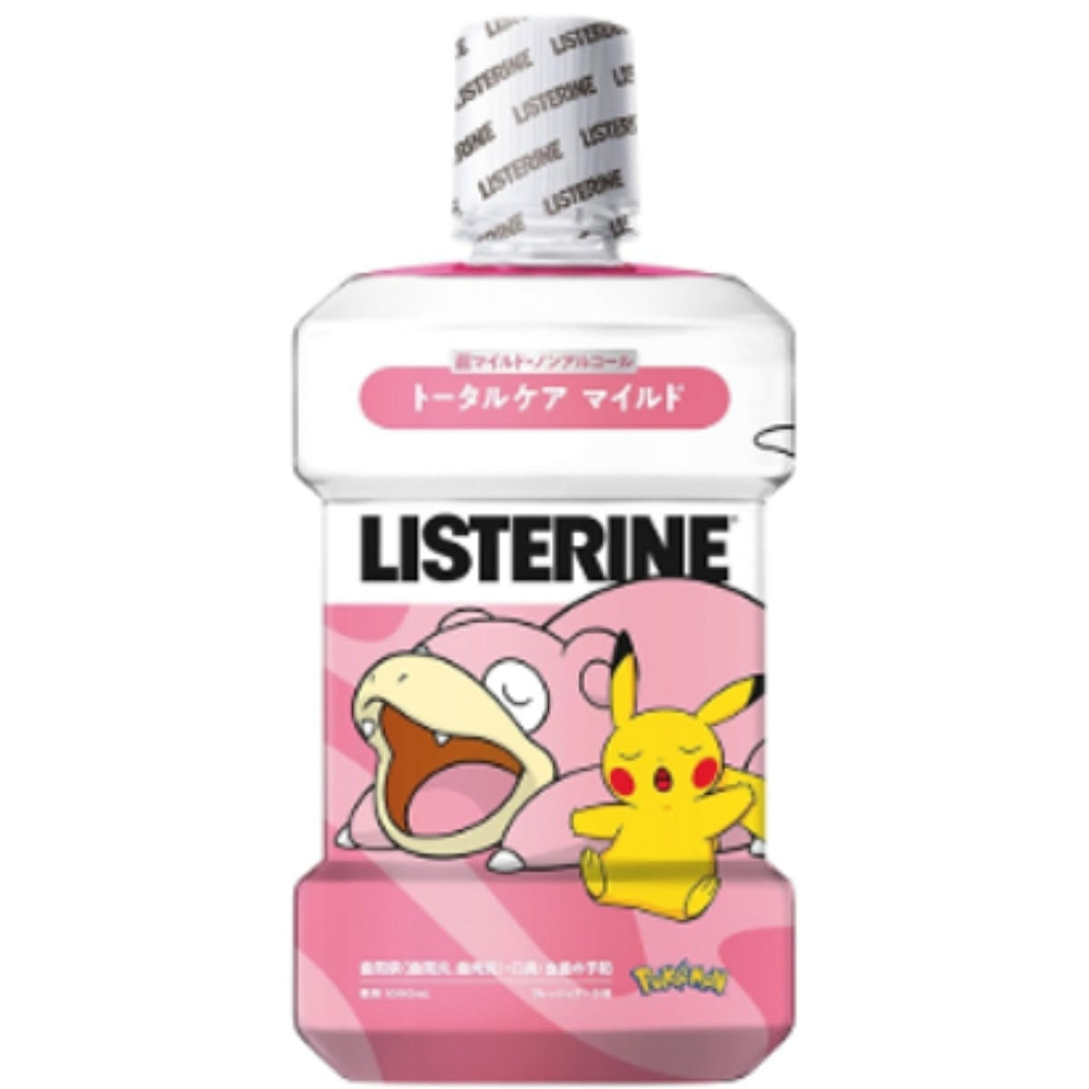 LISTERINE POKEMON Mouthwash Fresh Bouquet Flavor 1000 ml