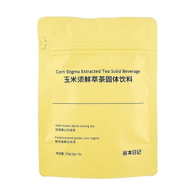 谷本日记 玉米须鲜萃茶固体饮料 控水一身轻 20 克