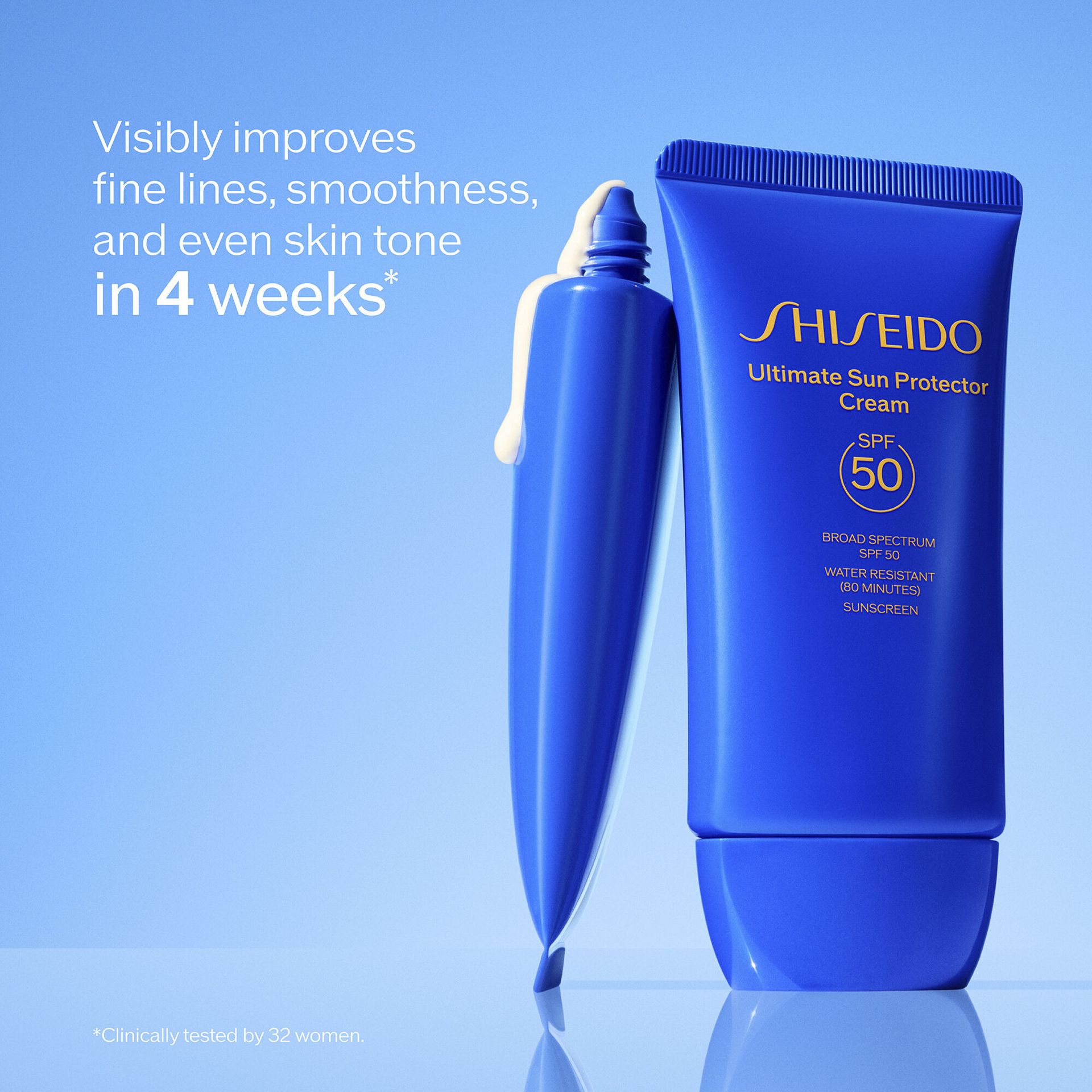Shiseido Ultimate Sun Protector Cream SPF 50 50 ml - Weee!