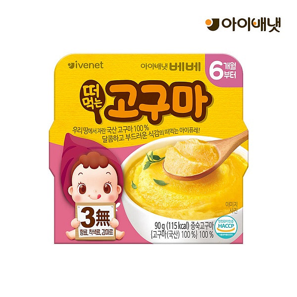 贝贝吞食型果泥 - 红薯 90 克