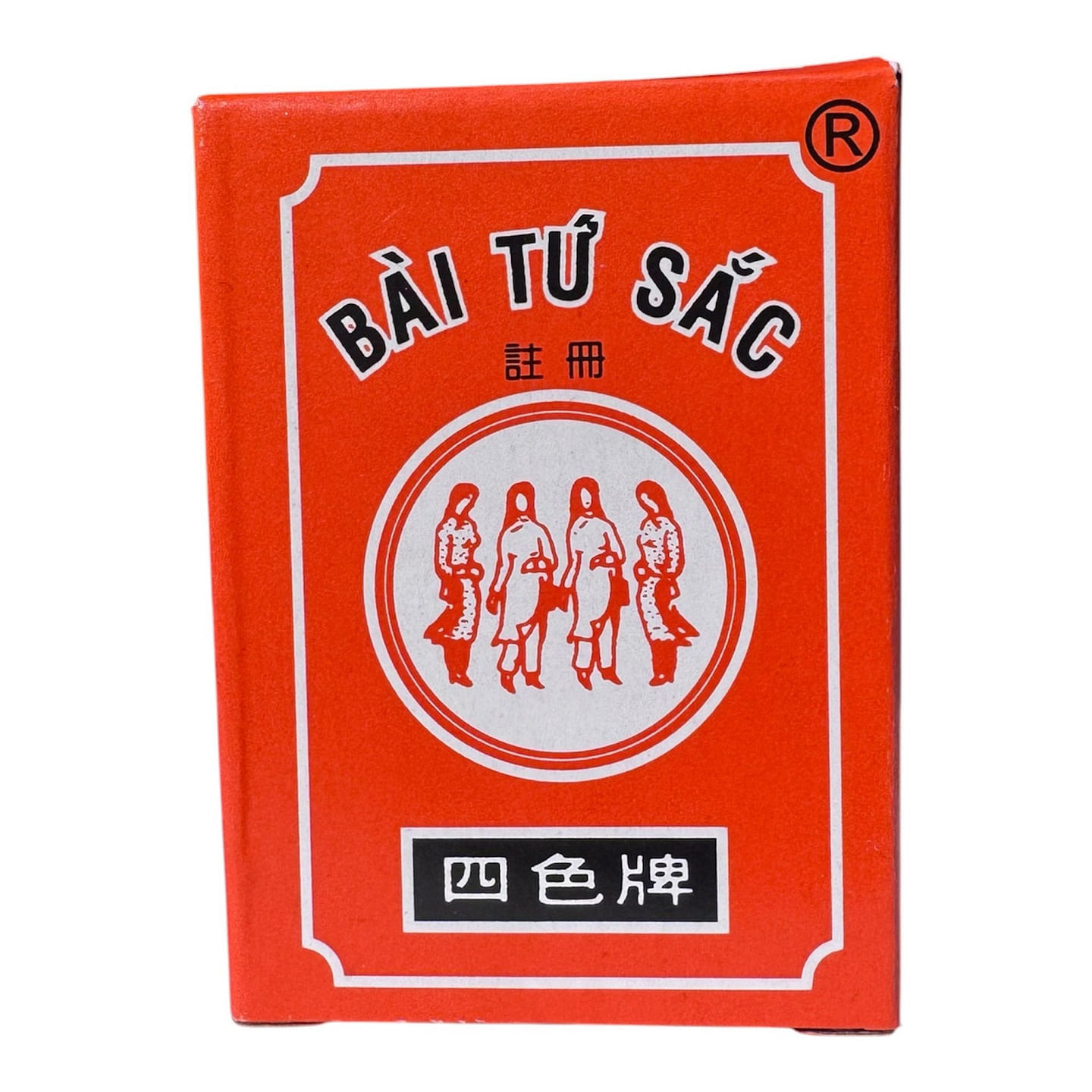 Four-color playing cards- Bai Tu Sac (1 deck) 1 count