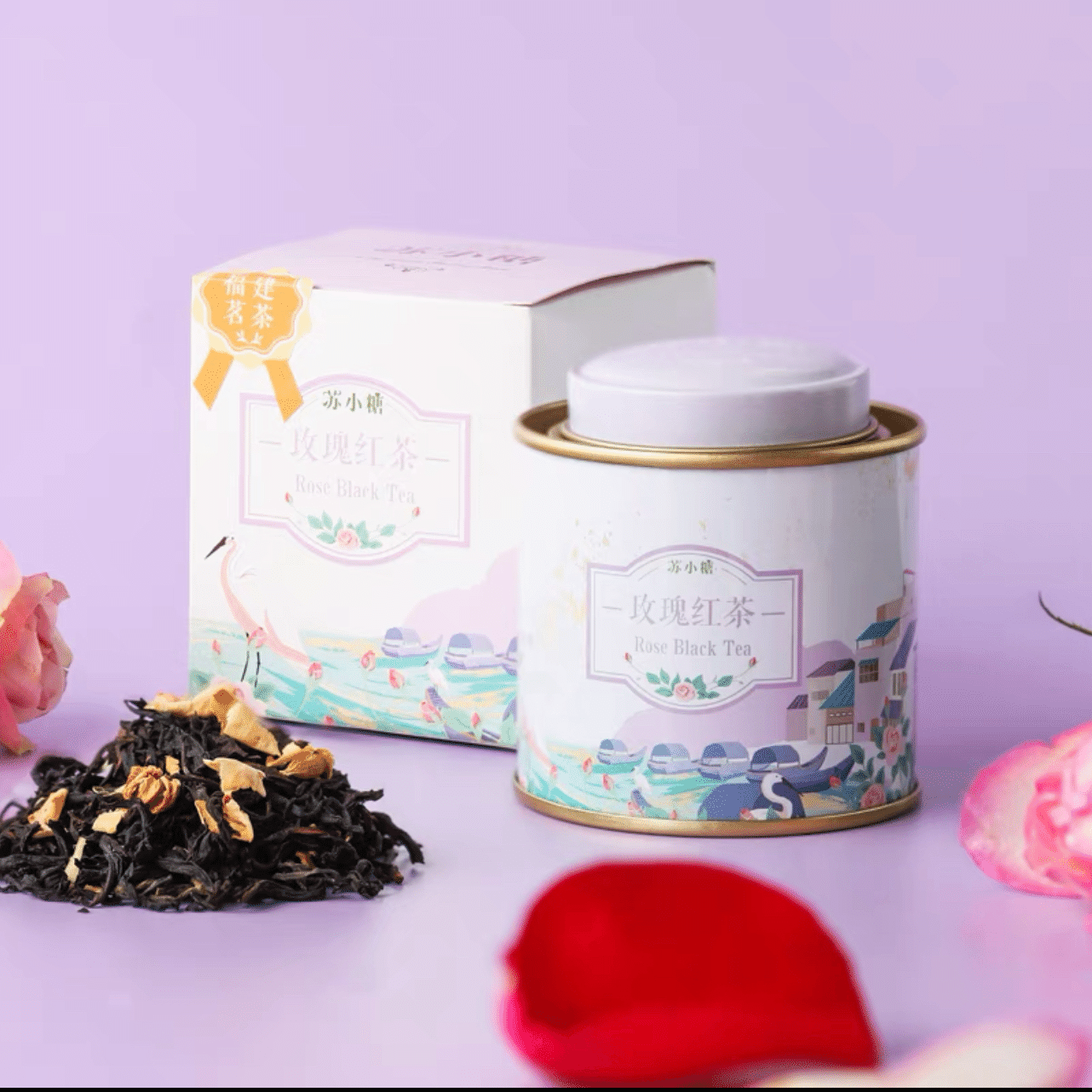 【Sue‘s Sweet House】Premium tea Rose black tea 30 g