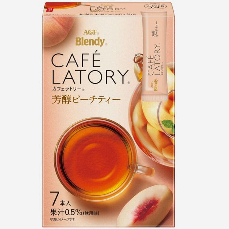 AGF Blendy Cafe Latory Peach Fruit Tea