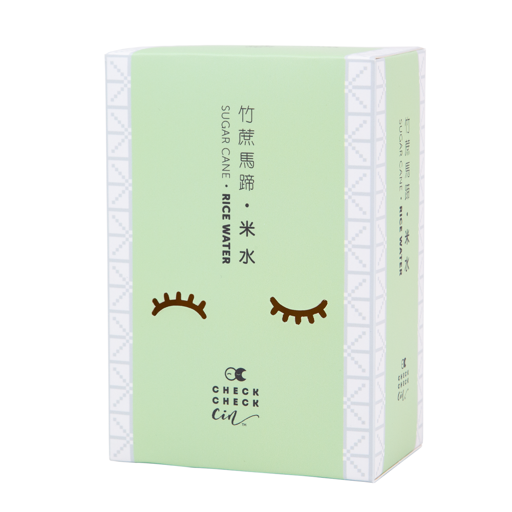 CHECKCHECKCIN Rice Water Sugar Cane 6g x 5 sachets 1 箱