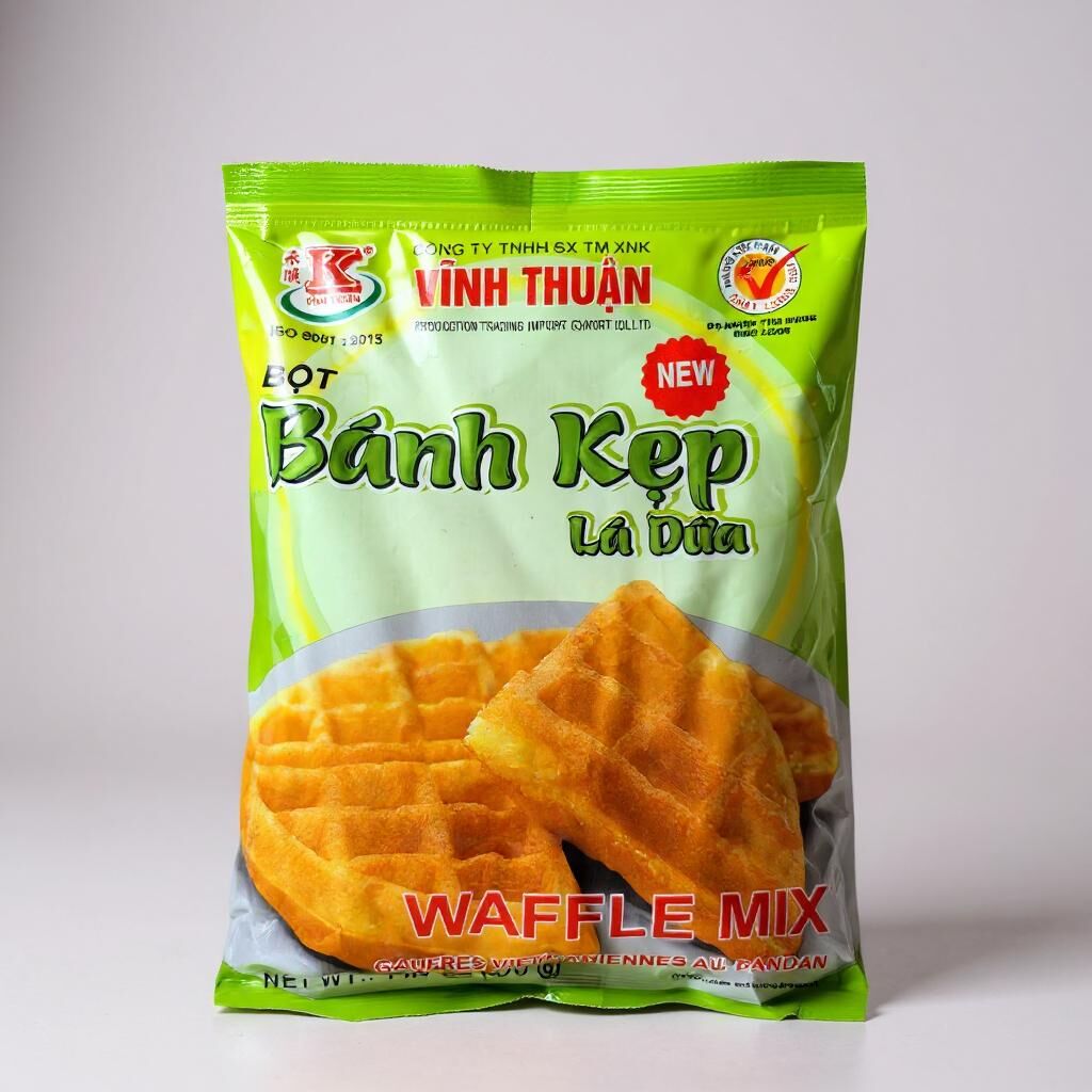 Waffle Mix (Bot Banh Kep La Dua) 400 กรัม