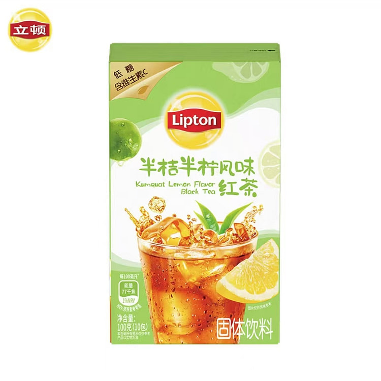 立顿 半桔半柠红茶 冷泡冰饮果汁粉固体饮料