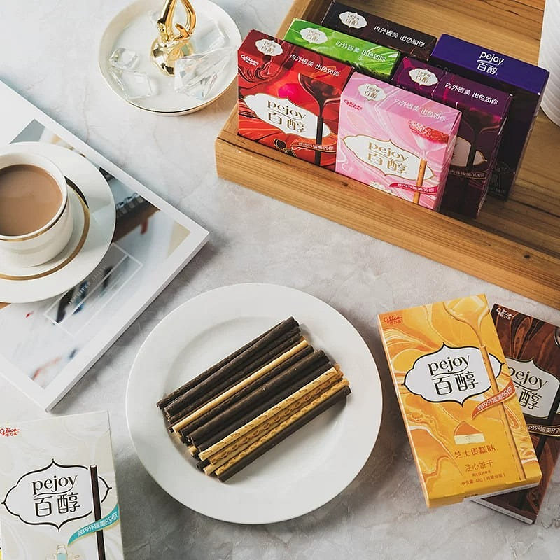 Pocky filled biscuit chocolate bars 240 g