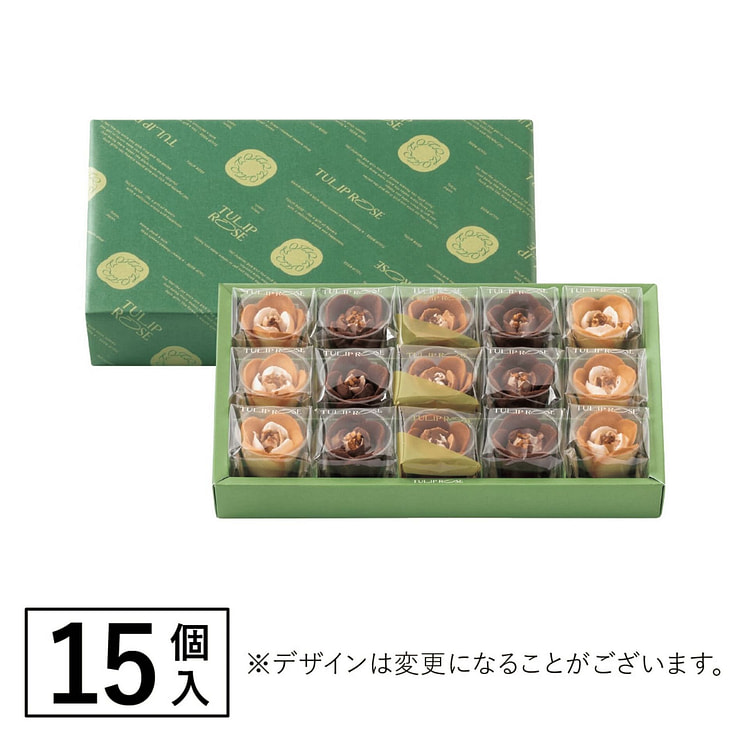 TULIP ROSE Autumn limited Cookies 15pcs 1 box