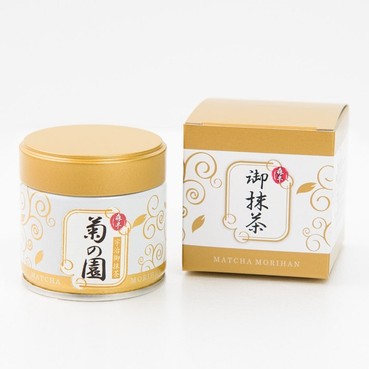 森半 高级罐装宇治抹茶粉 30g 菊の園