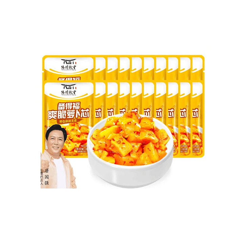 备得福  爽脆萝卜芯   30g*5袋 150 克