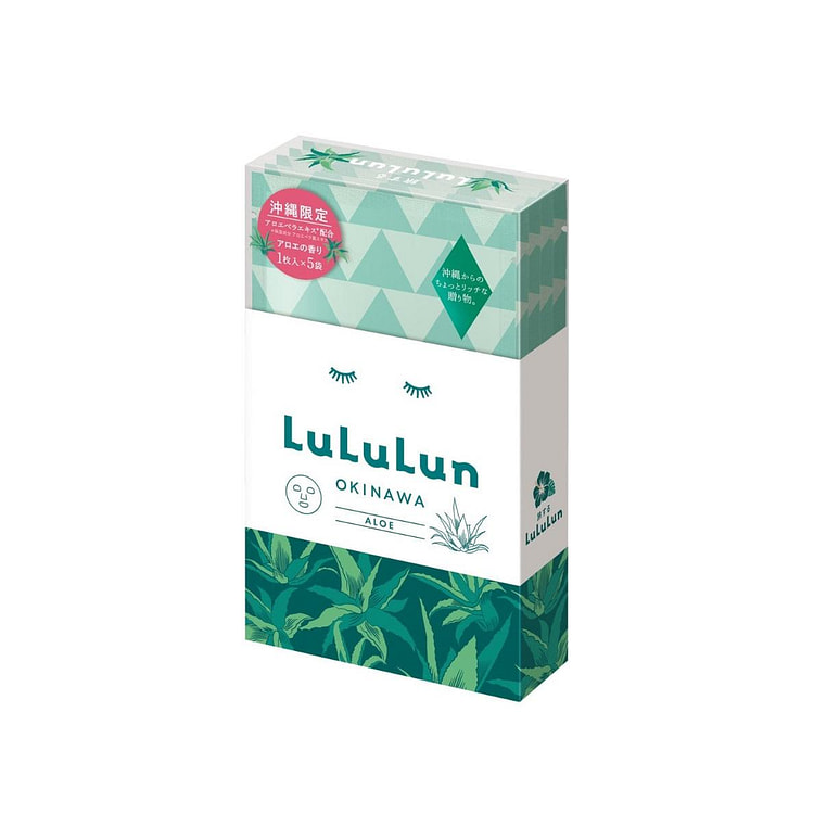 LuLuLun 冲绳限定芦荟面膜 5片