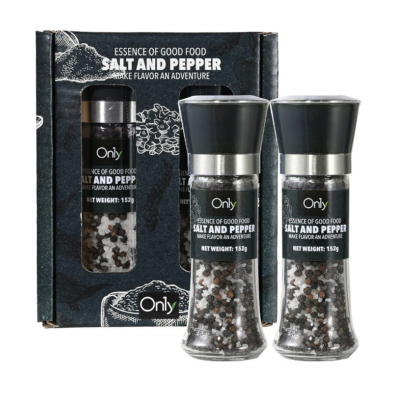 Black Pepper & Salt | Imported from India (152g*2) 304 g