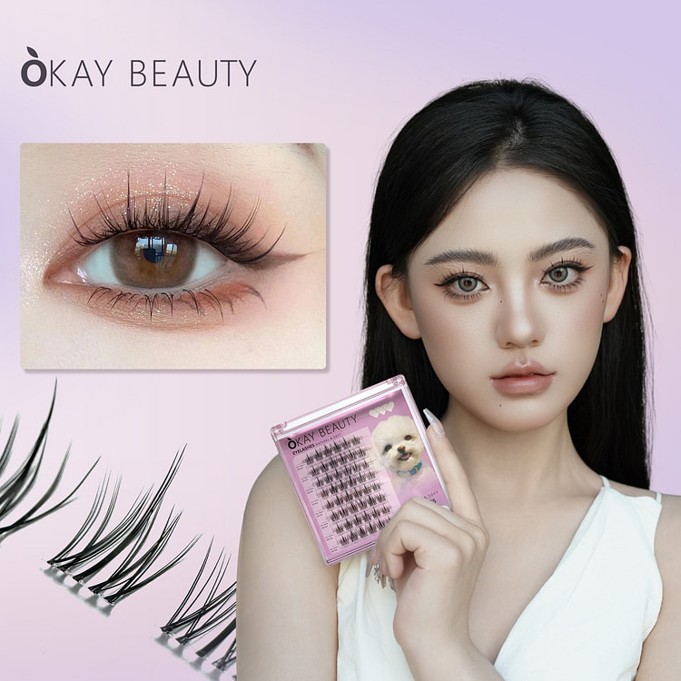Okay Beauty假睫毛 One_太阳花透明梗