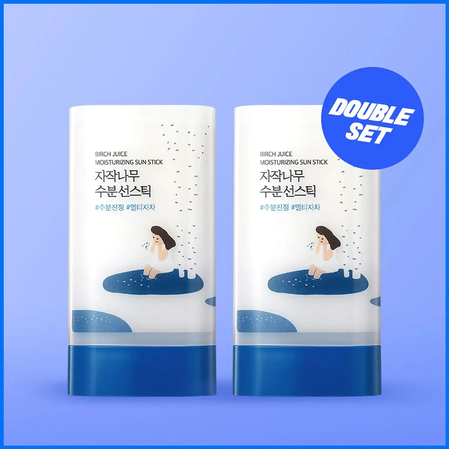 Round Lab Moisturizing Sun Stick 19g 2PCS Set 1 each