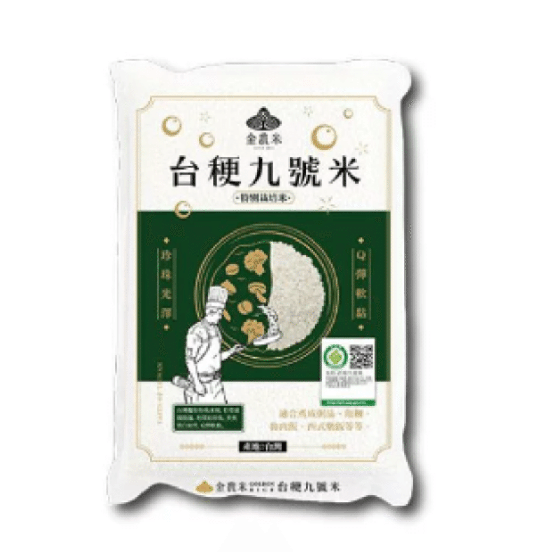 金农米 – 稻米达人台梗九号 3.96 磅