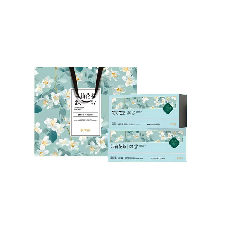 2 箱雪中茉莉 茉莉与绿茶花香 120g 茉莉花