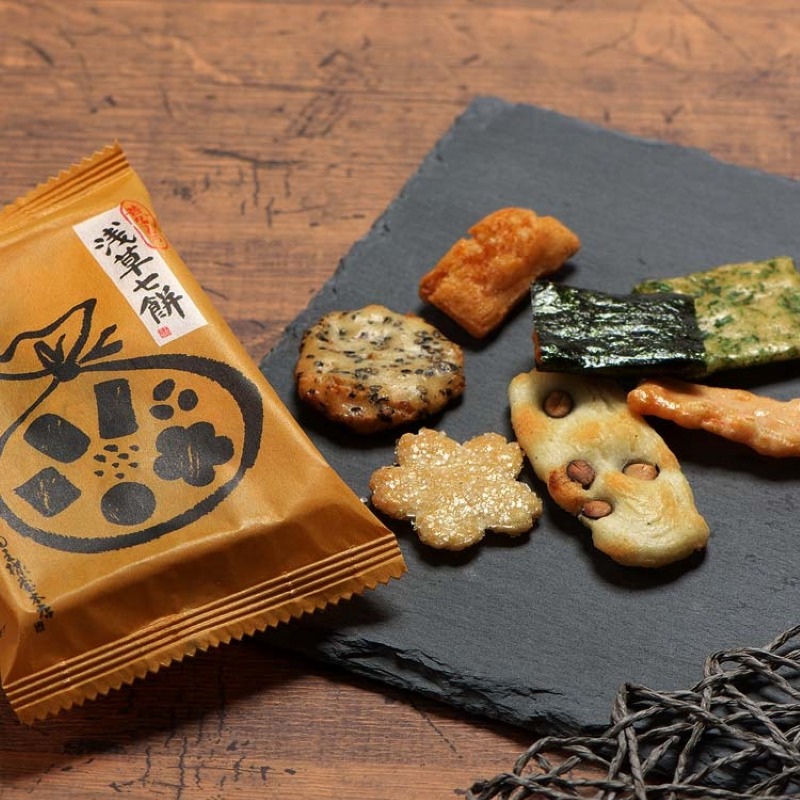 日本直送】王様堂本店 浅草七餅 12袋 - Weee!