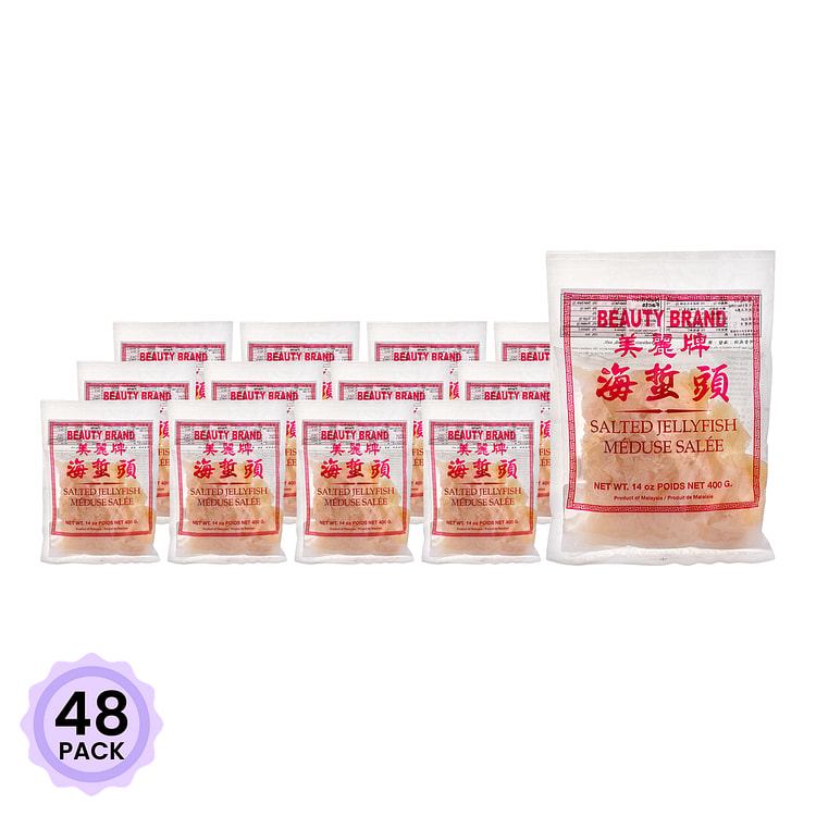 美丽牌 海蜇头 14 盎司*48 包