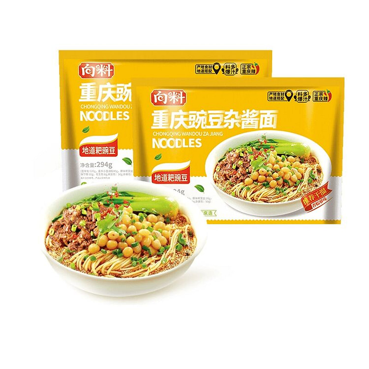 向料 重庆豌豆杂酱面 294g*2袋