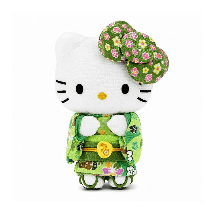 Sanrio Chirimen Kimono Hello Kitty Mascot Charm 1 each